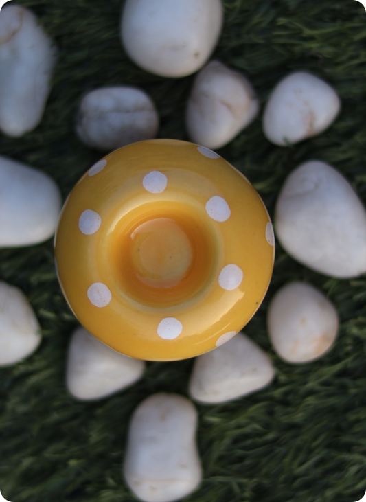 Mushroom Candle Holder