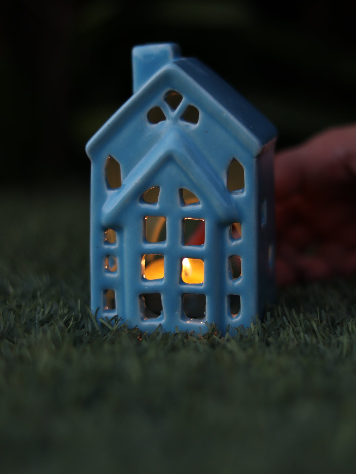 Little House Candle Holder