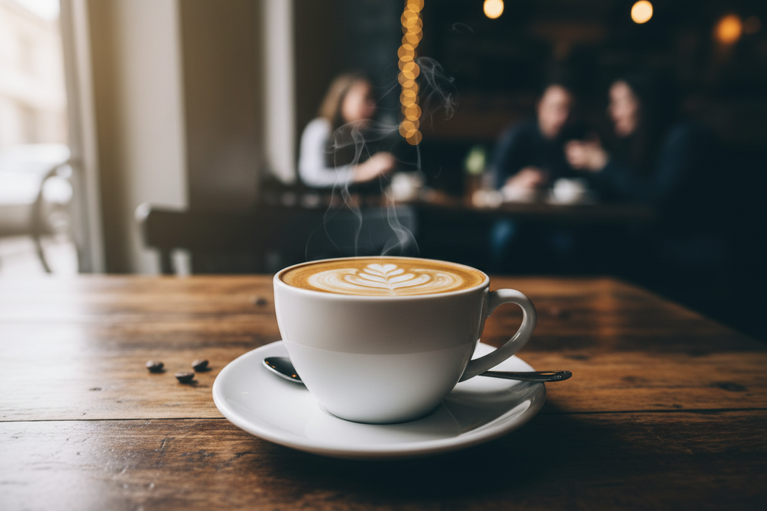 On a Wednesday, In a Café...
