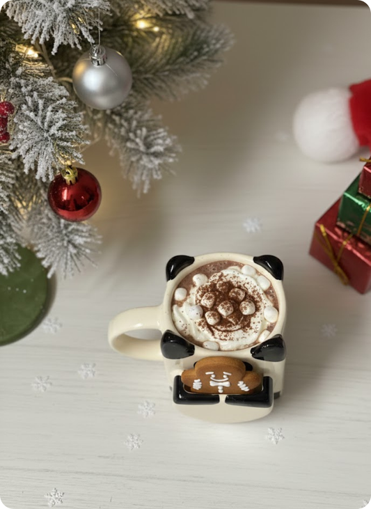 Panda Hug Mug (With Cookie Pocket)