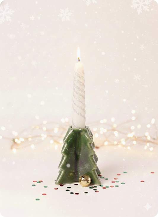 The Winter Pine Candle Tree